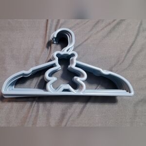 Blue Teddy Bear Shaped Hangers